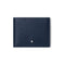 Montblanc Sartorial 6cc Blue Wallet - 1